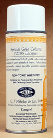 NIKOLAS 2105 SPRAY LACQUER - GOLD TINT