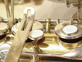 SAXOPHONE KEY CUP ALIGNMENT TOOL