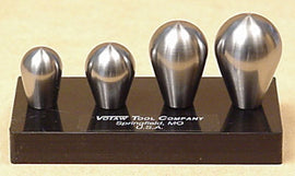 DENT BALLS - SET OF 4 - TEAR DROP - SMALL