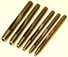 HOLLOW STEEL PUNCH - 1/4" (6.3mm)