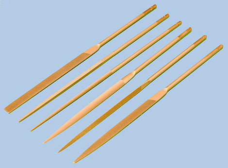 Swiss Pattern File SWISS PATTERN NEEDLE FILE SET OF 6 – Votaw Tool Company