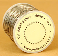 SOLDER 60/40 - 1/32" - 1 LB. (454gr) SPOOL