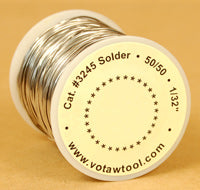 SOLDER 50/50 - 1/32" - 1 LB. (454gr) SPOOL