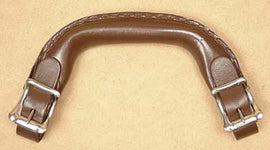 CASE HANDLE SIDE MOUNT - LEATHER - BROWN