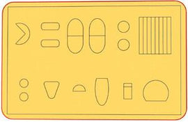 VALENTINO CLARINET & FLUTE KEY CORK SET -  1/64" (0.4mm)