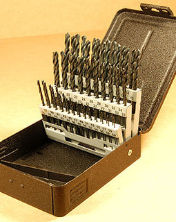 DRILL SET - WIRE GAUGE #1-60 WITH INDEXED CASE