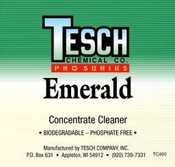 TESCH EMERALD DEGREASER CONCENTRATE GALLON BOTTLE - 3 PACK SAVE 17%