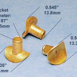ERINGOGO 2 Sets Small Finger Hook Brass Hooks Trumpet Accessories Music  Accessories Musical Trumpet Finger Rest Trumpet Repairing Parts Front Hook  for